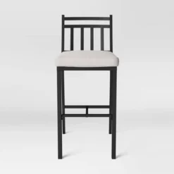Fairmont 2pk Bar Height Patio Chairs - Black - Threshold™ -Home Living GUEST 03ca567b 9ed9 4db9 9110 efaaf44890ba