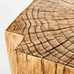 Indoor/Outdoor Faux Concrete Stump Accent Table Brown - Threshold™ Designed With Studio McGee -Home Living GUEST 0507ce42 1b4d 418a 858c 11fe1ac459fe