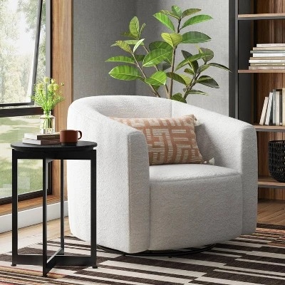 Marble Accent Table Black - Threshold™ 1 Marble Accent Table Black - Threshold™