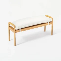 Ventura Bench Natural - Threshold™ Designed With Studio McGee -Home Living GUEST 0e69ce01 a91b 4940 9936 68e5f27557d6