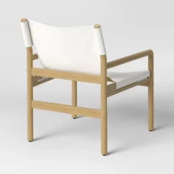 Northlake Dowel Frame Sling Accent Chair Canvas Cream - Threshold™ -Home Living GUEST 10c9df6d 5a80 45f7 be3a b59640f6771f