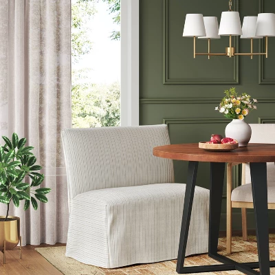 Replacement Slipcover Only For 38" Jean Dining Banquette - Threshold™ 12 Replacement Slipcover Only For 38" Jean Dining Banquette - Threshold™ - Image 12