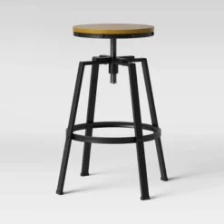 Lewiston Adjustable Swivel Barstool - Threshold -Home Living GUEST 11447b9c f63d 44de 89f4 f3ad210ca579