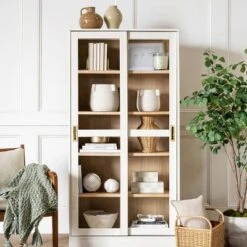 72" Promontory Cabinet With Sliding Doors - Threshold™ Designed With Studio McGee 20 72" Promontory Cabinet With Sliding Doors - Threshold™ Designed With Studio McGee -Home Living GUEST 123e42a0 83f1 4a74 b01e b843c1da7645