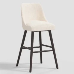 Geller Modern Counter Height Barstool In Linen - Threshold™ -Home Living GUEST 1a267a49 7c41 4341 b5e7 83a8684a5877