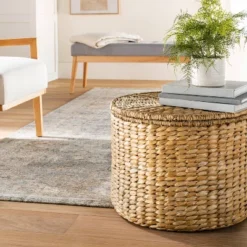 Woven Storage Ottoman Espresso - Threshold™ Designed With McGee -Home Living GUEST 1acfc5ea 54fe 4202 b158 3b894d1a3dfc