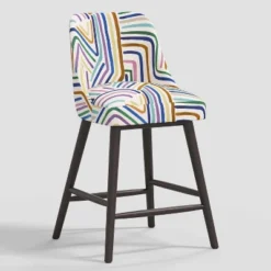 Geller Counter Height Barstool In Patterns - Threshold™ -Home Living GUEST 1b8eaa19 be04 4ba6 9c11 aae84baebca1