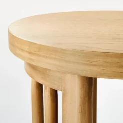 Burbank Wood Console Table Natural - Threshold™ Designed With Studio McGee -Home Living GUEST 1c2c5be7 1c63 4f07 8c93 3d5e367f0524