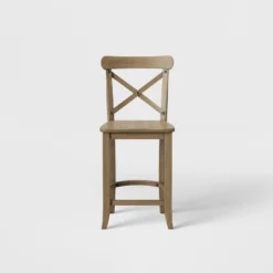24" Litchfield X-Back Counter Height Barstool - Threshold -Home Living GUEST 1e280564 6835 459b a309 2e77131e26dc
