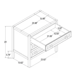 Springville 3 Drawer Nightstand White - Threshold™ Designed With Studio McGee -Home Living GUEST 1f01fd2b a8bf 4ec8 a99b d1d0f20bd4fd
