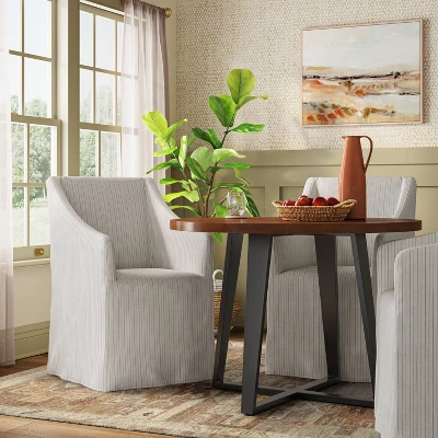 Replacement Slipcover Only For Sloped Arm Dining Chair - Threshold™ 12 Replacement Slipcover Only For Sloped Arm Dining Chair - Threshold™ - Image 12