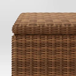 Brookfield Patio End Table With Storage - Brown - Threshold™ -Home Living GUEST 28817774 0b8a 4bfc a42a 5b7ee0f6e0d1