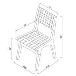 Ceylon Woven Dining Chair Natural Wood - Threshold™ -Home Living GUEST 2aa12f28 8519 4bfb 8a78 f214bd0e8a5e