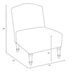 Slipper Chair - Threshold™ -Home Living GUEST 2fbaf7bb 3456 438f a263 c39bdb55f033