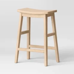 Modern All Wood Counter Height Barstool - Threshold™ -Home Living GUEST 318a43ed 68f6 4846 b076 c0bac596a02b