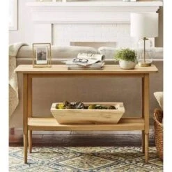 Gretna Narrow Console Table Natural - Threshold™ -Home Living GUEST 31fede49 ac3f 489d 875d 175e74c636e1
