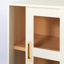 32" Promontory Sliding Glass 2 Door Cabinet - Threshold™ Designed With Studio McGee 18 32" Promontory Sliding Glass 2 Door Cabinet - Threshold™ Designed With Studio McGee -Home Living GUEST 398e0eec bec3 45c1 95e7 a8239c467b48