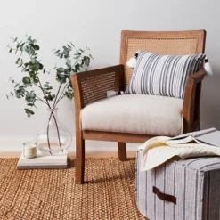 Laconia Caned Accent Chair Beige - Threshold™ -Home Living GUEST 39d56b0d e240 4955 8ed0 6259b82ccdce