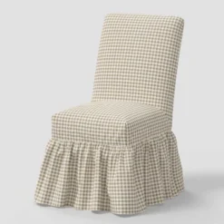 Ruffled Slipcover Dining Chair - Threshold™ Designed With Studio McGee -Home Living GUEST 3c15840f 78dc 419e b759 b6f7fea4fd9f