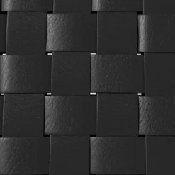 Ceylon Woven Dining Chair Black - Threshold™: Rubberwood Frame, Polyester Accents, 250lb Capacity -Home Living GUEST 3fc1a35d 9e4f 48ac b94f ef87094f0fa3