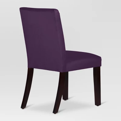 Velvet Parsons Dining Chair - Threshold 3 Velvet Parsons Dining Chair - Threshold - Image 3