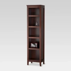 72" Carson Narrow Bookcase - Threshold -Home Living GUEST 45446ef2 d321 4ab6 8159 8d319cd50c53