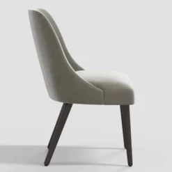 Geller Modern Dining Chair In Shiny Velvet Mystere - Threshold™ -Home Living GUEST 46b504b5 b1ae 4df9 a653 9e0f1dce8700