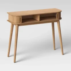 Adelpha Console Table With Sliding Doors Natural - Threshold™ -Home Living GUEST 4a121b37 cdd2 4398 8b9c ff8de537b96e