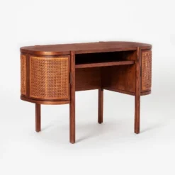 Portola Hills Caned Desk - Threshold™ Designed With Studio McGee -Home Living GUEST 4a49e5af daca 41f1 9c53 2c1e35b4bfff