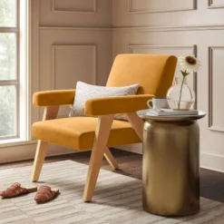 Woven Upholstered Arm Accent Chair - Threshold™ -Home Living GUEST 4ac7bc94 e51a 4156 b415 ab83fe5520f9