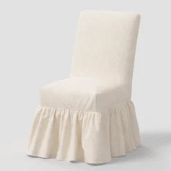 Ruffled Slipcover Dining Chair - Threshold™ Designed With Studio McGee -Home Living GUEST 4bcc6bc3 9968 4bd9 ab1d 7a2d5b5ef5f0