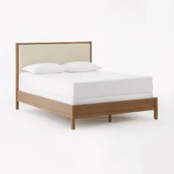 Elmira Bed Frame Brown - Threshold™ Designed With Studio McGee -Home Living GUEST 4bf442b0 e5c5 4615 a01a 66a8af73b8b3