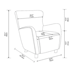 Kessler Wingback Faux Sherling Accent Chair Cream - Threshold™ Designed With Studio McGee -Home Living GUEST 4c51f9cd e87e 4874 8672 f098ed2266be