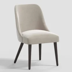 Geller Modern Dining Chair In Shiny Velvet Mystere - Threshold™ -Home Living GUEST 4d9a37b4 7293 42b8 95d6 d16c12e3c341