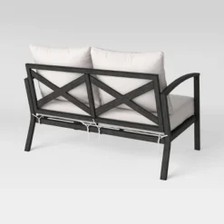 Ryegate Weathered Teak Patio Loveseat - Threshold™ -Home Living GUEST 4e5769e4 de8a 4319 966a e74f0172a705