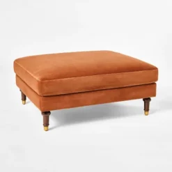 Mercer Cocktail Ottoman Rust - Threshold™ Designed With Studio McGee