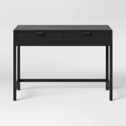 Minsmere Writing Desk With Drawers Black - Threshold™ -Home Living GUEST 5094eea6 5a0c 4f67 9925 b2109f6d1141