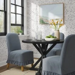 Rounded Back Slipcovered Dining Chair With Ruffle - Threshold™ 29 Rounded Back Slipcovered Dining Chair With Ruffle - Threshold™ -Home Living GUEST 5173abca 42ae 48e2 af87 63a6057abc33