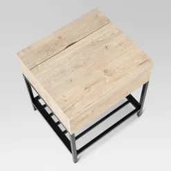 Loring End Table With Charging Station - Threshold™ -Home Living GUEST 549b3ccc 3106 4063 b684 102c174f5c61