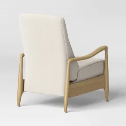 Dusk Mid-Century Wooden Arm Recliner - Threshold™ -Home Living GUEST 55702441 300a 4057 98b7 7c66fcf823b0