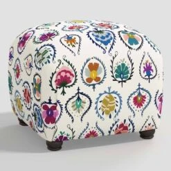 Poppy Ottoman In Damask - Skyline Furniture 13 Poppy Ottoman In Damask - Skyline Furniture -Home Living GUEST 5867c2e1 d2bd 4764 a0a7 f4768b2f2ade