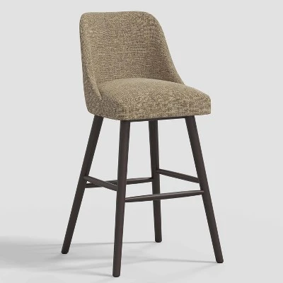 Geller Modern Textured Linen Counter Height Barstool - Threshold™ 1 Geller Modern Textured Linen Counter Height Barstool - Threshold™