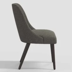 Geller Modern Dining Chair In Textured Linen Zuma - Threshold™ -Home Living GUEST 58ef16f4 9ef2 4c77 8ddd 4ad461c1f90f