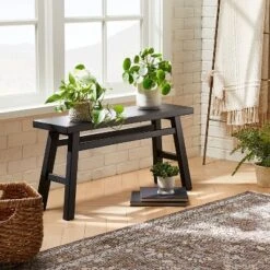 Thatcher Wood Bench - Threshold Designed With Studio McGee™ -Home Living GUEST 5a6ccae6 2e0b 4bf8 9da5 073f1c71b97d