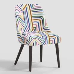 Geller Modern Dining Chair In Patterns - Threshold™ -Home Living GUEST 5bd84398 1b37 47cc a1b0 07f01c903ff7