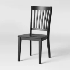 2pk Holden Slat Back Dining Chair Black - Threshold™ 7 2pk Holden Slat Back Dining Chair Black - Threshold™ -Home Living GUEST 5c33c1cf e8f4 40f2 8880 34c871685475
