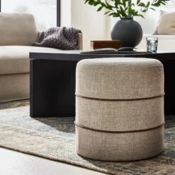 Catalina Round Ottoman - Threshold™ Designed With Studio McGee -Home Living GUEST 5c647f3b 1a37 4949 9c3f f7a09ec66bd5