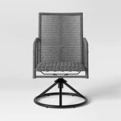 2pc Granby Padded Wicker Outdoor Patio Dining Chairs Swivel Chairs Gray - Threshold™ 9 2pc Granby Padded Wicker Outdoor Patio Dining Chairs Swivel Chairs Gray - Threshold™ -Home Living GUEST 5ceab08c a6c7 44da afd8 4c3be5f0b3bc