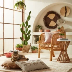 Aloysia Rattan End Table White - Threshold™ -Home Living GUEST 5d9be464 45f7 492f 8046 be1f3dfb1fb8