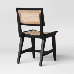 Tormod Backed Cane Dining Chair Black/Natural Cane - Threshold™ -Home Living GUEST 5f12fdf3 4511 467b 8e4f e6112d7b899e